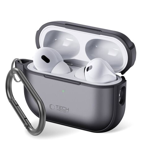 Etui na słuchawki TECH-PROTECT Magmat do Apple Airpods Pro 1/2 Czarny