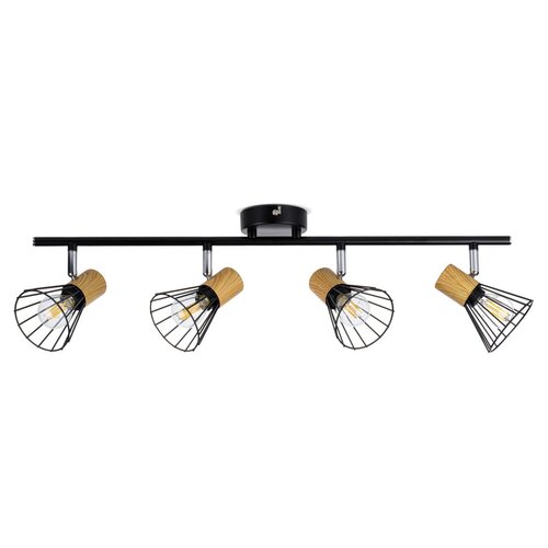 Oprawa ścienno-sufitowa LIGHTLOGIC 66212 Czarny