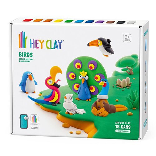Masa plastyczna HEY CLAY Ptaki HCL15013CEE15