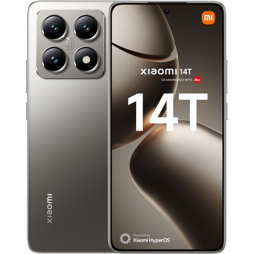Smartfon XIAOMI 14T 5G 12/256GB 6.67" 144Hz Szary