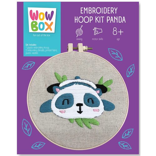 Zestaw kreatywny WOW BOX Haftowanie Panda WOW0918