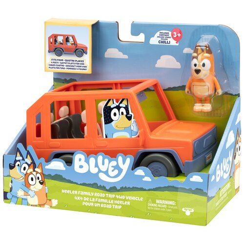 Figurka BLUEY Rodzinna wycieczka samochodowa BLU17661
