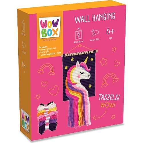 Zestaw kreatywny WOW BOX Makrama Jednorożec WOW0925