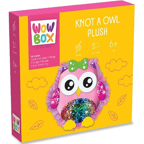 Zestaw kreatywny WOW BOX DIY Poduszka Sowa WOW127209