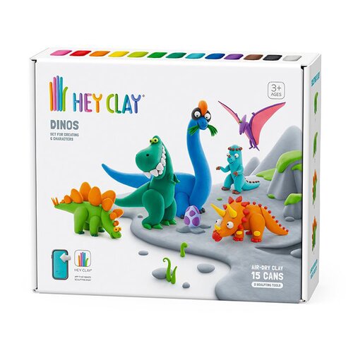 Masa plastyczna HEY CLAY Dinozaury HCL15016CEE15