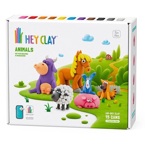 Masa plastyczna HEY CLAY Zwierzęta HCL15012CEE15