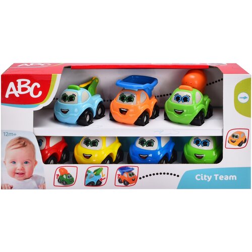 Zestaw pojazdów DICKIE ABC Miejska drużyna 204115014 (7 szt.)