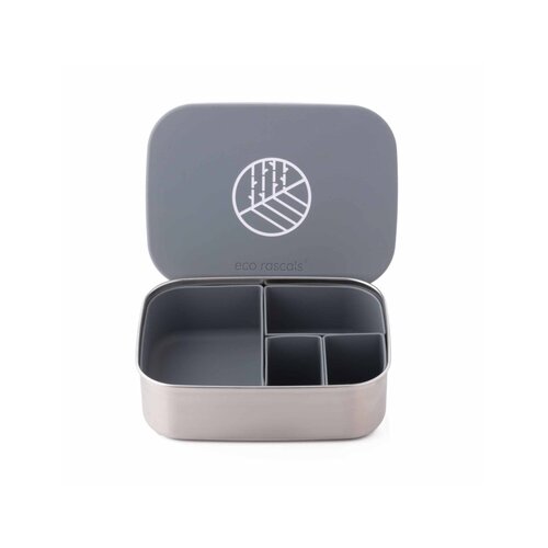 Lunchbox ECO RASCALS Bento Szary
