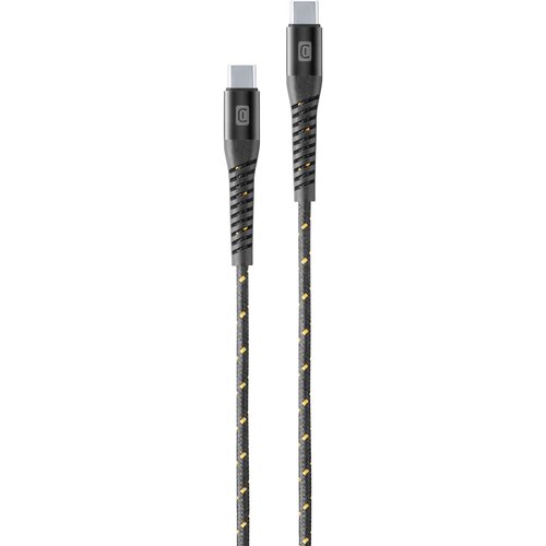 Kabel USB-C - USB-C CELLULARLINE Tetra Force Max 60W 2 m Czarny