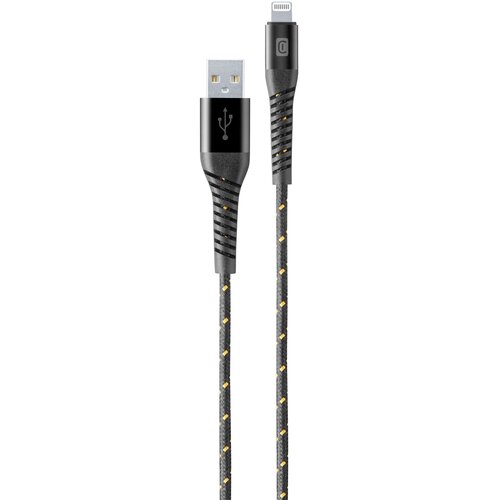 Kabel USB - Lightning CELLULARLINE Tetra Force 60W 2 m Czarny