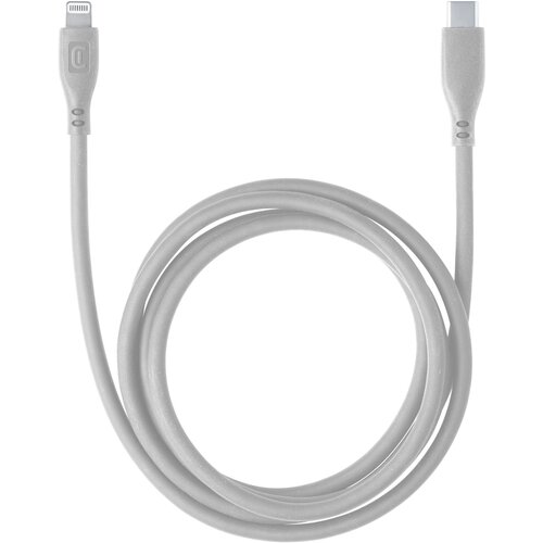 Kabel USB-C - Lightning CELLULARLINE Soft 1.2 m Szary