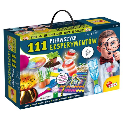 Zestaw kreatywny LISCIANI I'm a Genius 111 pierwszych eksperymentów 304-PL97562