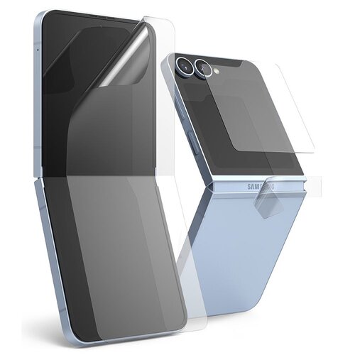 Folia ochronna RINGKE 3-in-1 Protector Set do Samsung Galaxy Z Flip 6 (2szt.)