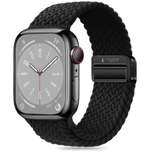 Pasek TECH-PROTECT NylonMag do Apple Watch 6/7/8/9/10/SE (40/41/42mm) Czarny