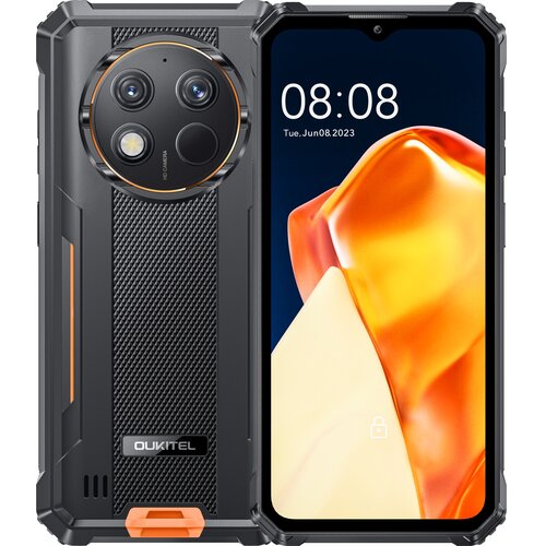 Smartfon OUKITEL WP28S 4/128GB 6.52 Czarno-pomarańczowy