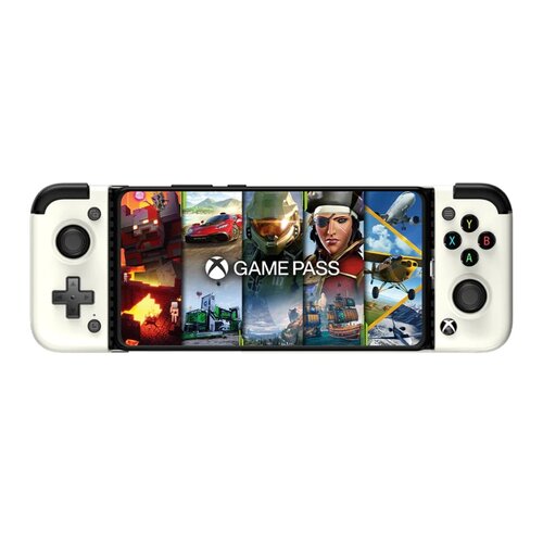 Kontroler GAMISER X2 Pro USB-C z uchwytem na telefon Biały