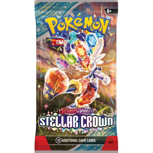 Gra karciana POKEMON TCG Scarlet & Violet Stellar Crown Booster 2023752 (1 zestaw)