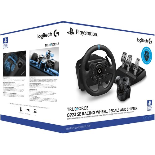 Kierownica LOGITECH G923 + Shifter Bundle (PC/PS4/PS5)