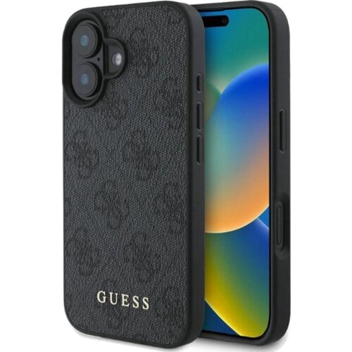 Etui GUESS 4G Classic do Apple iPhone 16 Czarny