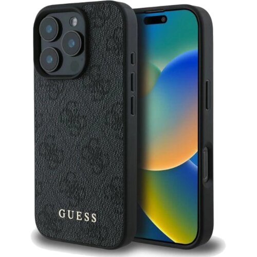Etui GUESS 4G Classic do Apple iPhone 16 Pro Czarny