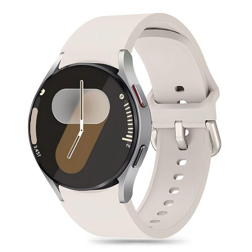 Pasek TECH-PROTECT Silicone do Samsung Galaxy Watch 4/5/5 Pro/6/7/FE Jasnobeżowy