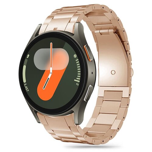 Pasek TECH-PROTECT Stainless do Samsung Galaxy Watch 4/5/5 Pro/6/7/FE Różowe złoto