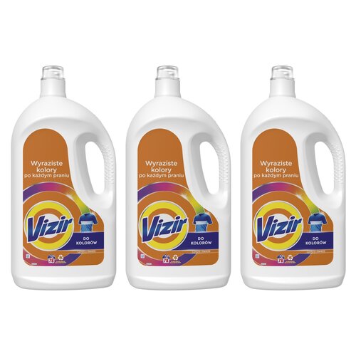 Płyn do prania VIZIR Color 3 x 3900 ml