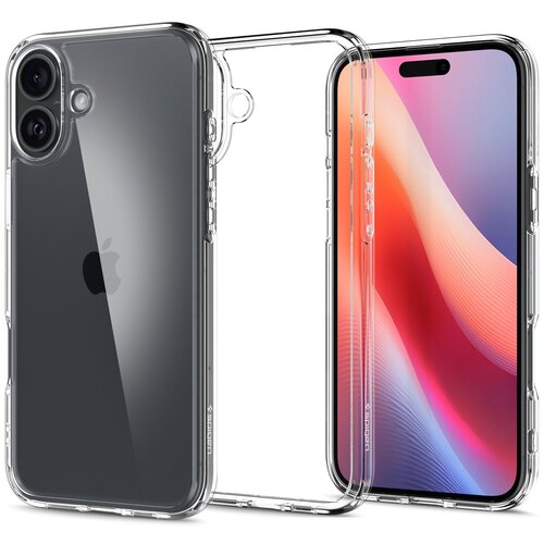 Etui SPIGEN Ultra Hybrid do Apple iPhone 16 Przezroczysty