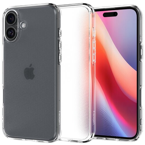 Etui SPIGEN Ultra Hybrid do Apple iPhone 16 Mroźny przezroczysty