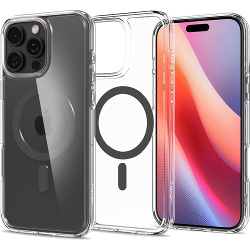Etui SPIGEN Ultra Hybrid Mag Magsafe do Apple iPhone 16 Pro Grafitowy