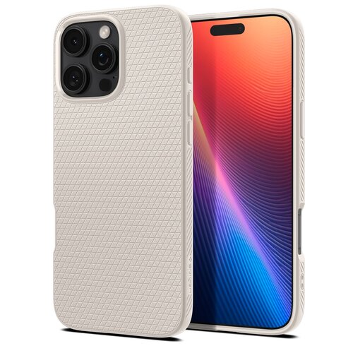 Etui SPIGEN Liquid Air do Apple iPhone 16 Pro Beżowy