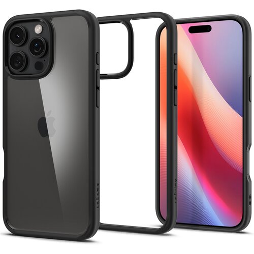 Etui SPIGEN Ultra Hybrid do Apple iPhone 16 Pro Max Czarny Mat