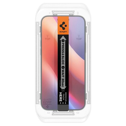 Szkło hartowane SPIGEN Glas.TR EZ Fit do Apple iPhone 16 Pro Max Przezroczysty