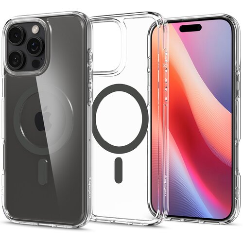 Etui SPIGEN Ultra Hybrid Mag MagSafe do Apple iPhone 16 Pro Max Grafitowy