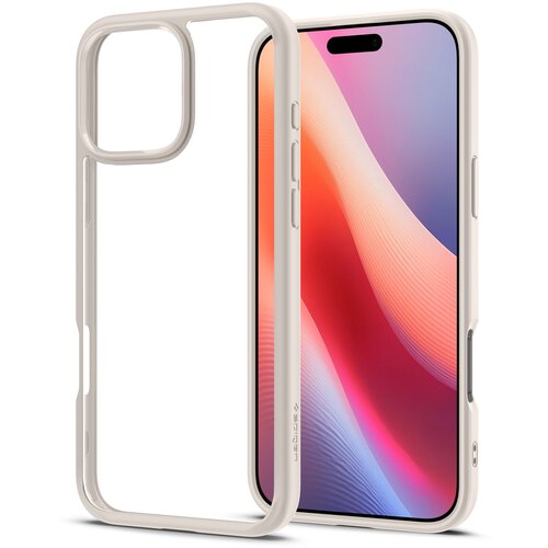 Etui SPIGEN Ultra Hybrid do Apple iPhone 16 Pro Max Przezroczysto-beżowy