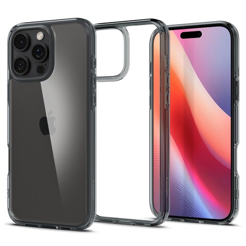 Etui SPIGEN Ultra Hybrid do Apple iPhone 16 Pro Max Przezroczysto-srebrny