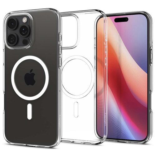 Etui SPIGEN Liquid Crystal Mag MagSafe do Apple iPhone 16 Pro Max Przezroczysty