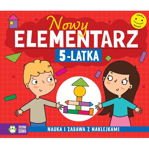 Książka z zadaniami Nowy elementarz 5-latka (miękka okładka)