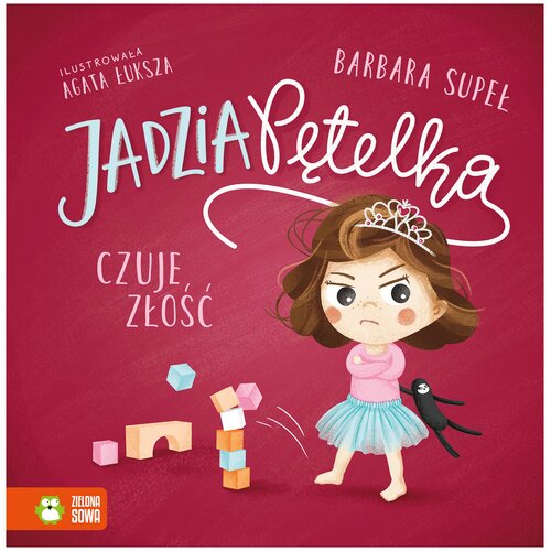 Książka Jadzia Pętelka czuje złość Barbara Supeł (twarda okładka)