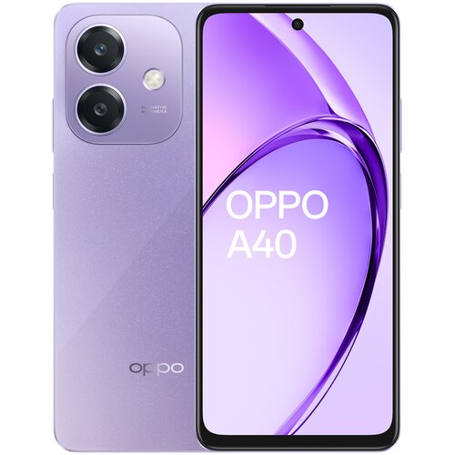 Smartfon OPPO A40 4/128GB 6.67" 90Hz Fioletowy