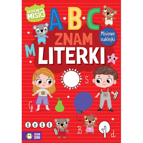 Kolorowanka Akademia Misia. Znam literki (miękka okładka)