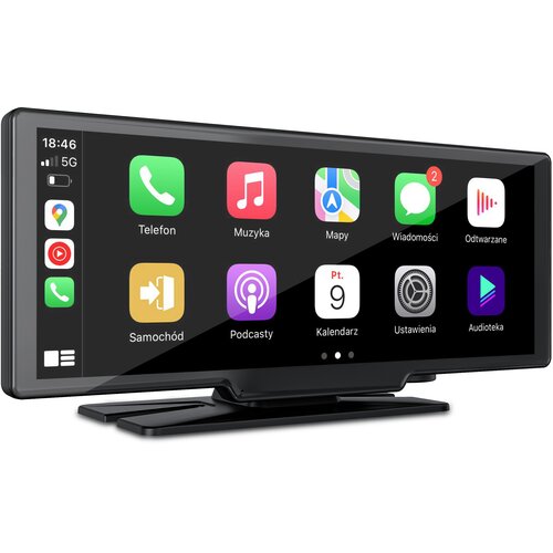 Tablet NEXADIO CP300 Bezprzewodowy CarPlay Czarny