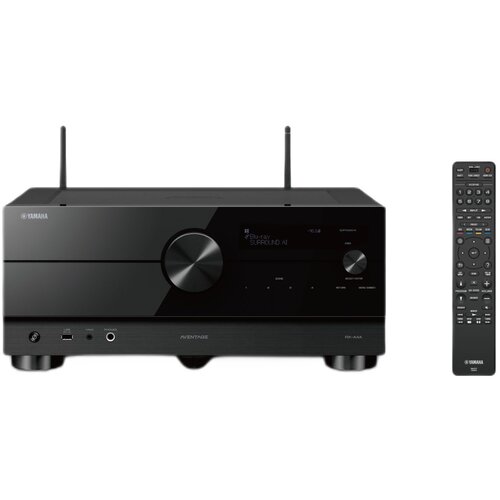 Amplituner YAMAHA MusicCast RX-A4A Czarny 7.2-kanałowy, 8K,Dolby Atmos,DTS:X,BT,AirPlay,Wi-Fi,Multiroom,SURROUND:AI