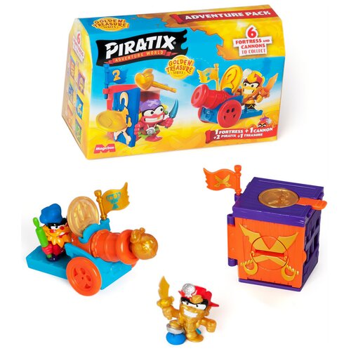 Zestaw figurek PIRATIX Golden Treasure PPX1D226IN00 (1 zestaw)
