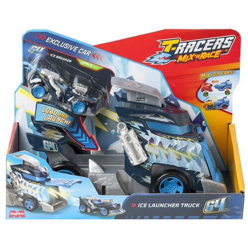 Samochód MAGIC BOX T-Racers Mix N' Race + Ice Launcher Truck PTRSP116IN30