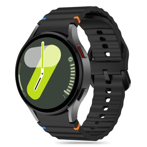 TECH PROTECT Silicone Sport do Samsung Galaxy Watch 4 5 5 Pro 6 FE Czarny Pasek niskie ceny i opinie w Media Expert