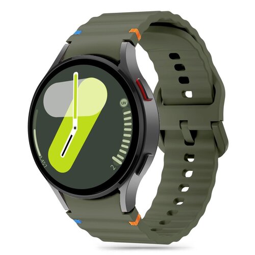 Pasek TECH-PROTECT Silicone Sport do Samsung Galaxy Watch 4/5/5 Pro/6/FE Zielony