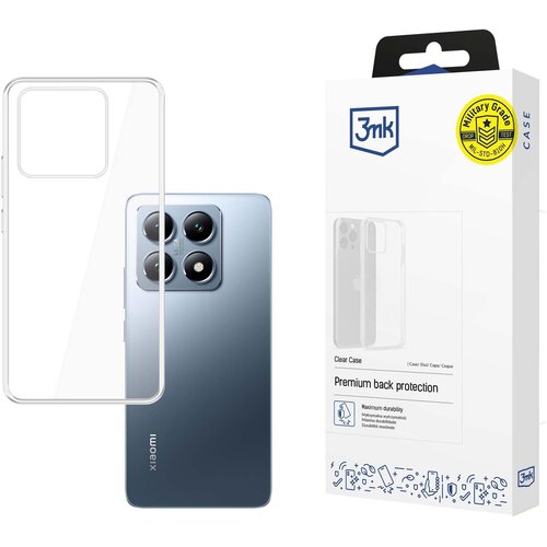 Etui 3MK Clear Case do Xiaomi 14T
