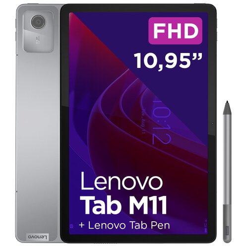 Tablet LENOVO Tab M11 10.95" 4/128 GB Wi-Fi Szary + Rysik