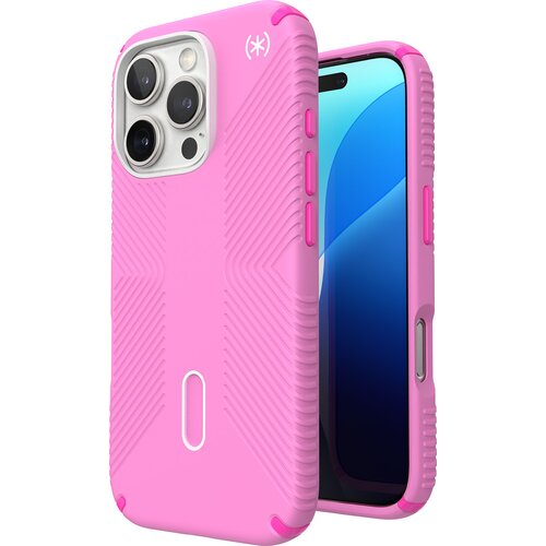 Etui SPECK Presidio2 Grip ClickLock & MagSafe do Apple iPhone 16 Pro Różowy